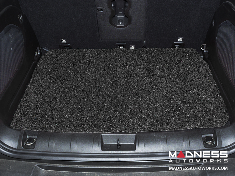 Jeep Renegade All Weather Cargo Mat - Rubber Woven Carpet - Black 